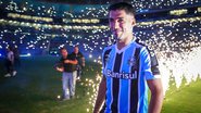Suárez viu Renato Gaúcho apresentar o seu DVD para ele no Grêmio - Lucas Uebel / Grêmio