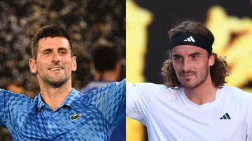 Tsitsipas e Djokovic vão fazer a grande final do Australian Open na categoria masculina - GettyImages