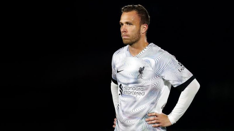 Arthur vem sendo pouco utilizado pelo Liverpool na temporada - Getty Images
