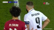 Real Madrid e Liverpool contou com um golaço de Benzema na Champions League - TNT Sports