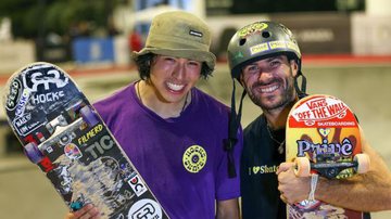 Brasileiros forma dobradinha no Mundial de Skate Park - Julio Detefon / CBSK