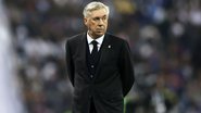 Ancelotti viu um jornal espanhol expor a sua decisão entre assumir a Seleção Brasileira ou seguir no Real Madrid - GettyImages