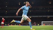 Haaland voltou a marcar justamente contra o líder Arsenal - Getty Images