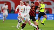 Em jogo pegado, Leipzig e City empataram na ida das oitavas da Champions - Getty Images
