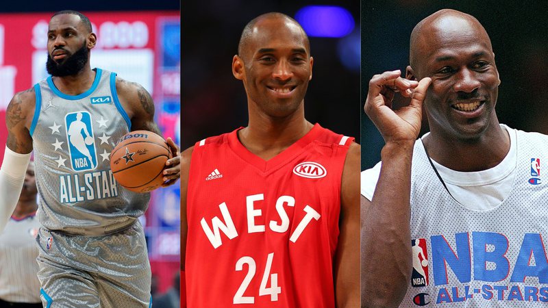 As maiores aparições no All-Star Game da NBA - Getty Images