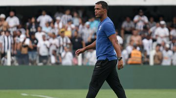 Fernando Lázaro saiu frustrado com o empate do Corinthians diante do Santos - Rodrigo Coca/Agência Corinthians