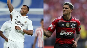 Pedro, centroavante do Flamengo, abriu o jogo sobre a sua relação com craques do Real Madrid - GettyImages
