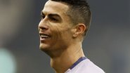 Cristiano Ronaldo defendendo o Al Nassr no Campeonato Saudita - Getty Images