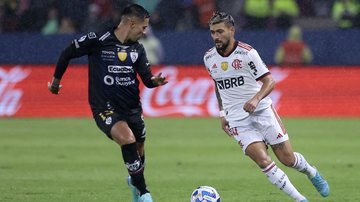 Expulsão e gol anulado: a derrota do Flamengo para o Del Valle - GettyImages