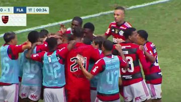 Flamengo e Botafogo pelo Carioca - Reprodução Cazé TV