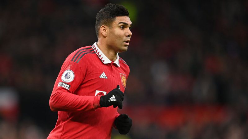 Casemiro, do Manchester United - Getty Images