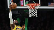 LeBron James abriu o jogo sobre recorde na NBA pelo Los Angeles Lakers - GettyImages