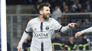 Messi marca e PSG vence Montpellier - Reprodução / Twitter