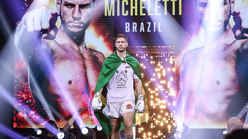 Micheletti é o único brasileiro do card - Glory/Divulgação