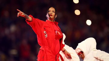 Rihanna agitou o intervalo do Super Bowl - GettyImages