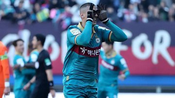 Thiago Orobó marca na abertura da K-League - Divulgação/ Daejeon