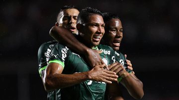 Palmeiras sobrou para cima do Santos no Estádio do Morumbi - Cesar Greco/Palmeiras