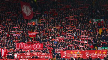 Torcedores do Liverpool tentaram tirar o sono do adversário - Getty Images