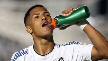 Ângelo é uma prioridade do Flamengo no mercado da bola, mas atacante do Santos ainda não definiu o futuro - GettyImages