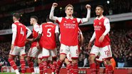 Arsenal sobrou na partida contra o Everton pela Premier League - Getty Images