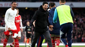 O Arsenal conseguiu uma grande vitória na Premier League; Arteta saiu impressionado - GettyImages