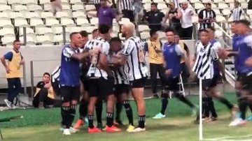 Ceará conseguiu grande vitória contra o Fortaleza na Copa do Nordeste - Ceará/Twitter