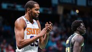 Kevin Durant na vitória do Suns sobre o Hornets pela NBA - Getty Images