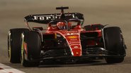 Leclerc conseguiu um resultado interessante para a Ferrari durante treino no Bahrein - GettyImages