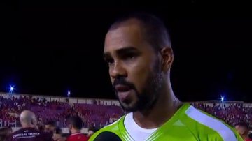 Goleiro do Sergipe falou sobre a pancadaria durante o jogo contra o Botafogo na Copa do Brasil - SporTV