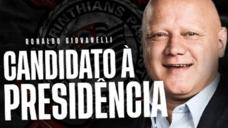 Ídolo confirma candidatura à presidência no Corinthians - Reprodução