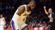 LeBron James abriu o jogo sobre a sua volta ao Lakers depois de ficar parado 13 rodadas da NBA - GettyImages