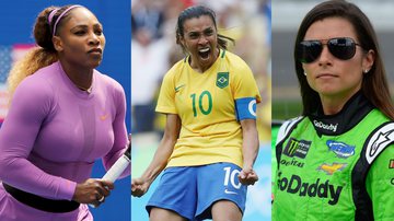Serena Williams, Marta e Danica Patrick fizeram história no esporte mundial - Getty Images
