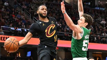 Cleveland Cavaliers derrota o Boston Celtics na NBA - Getty Images