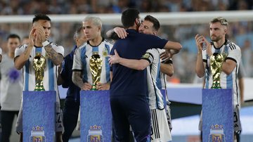 Scaloni polemizou ao escolher Neymar para reforçar a seleção argentina e também ao escolher entre Messi e Maradona - GettyImages