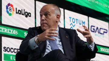 Javier Tebas, presidente da La Liga - Getty Images