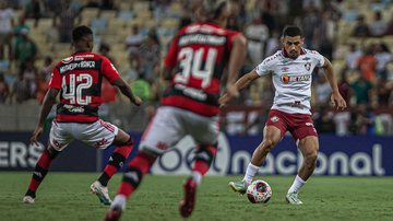 O volante do Fluminense abriu o jogo sobre a polêmica que teve com Gabigol - Marcelo Gonçalves/Fluminense