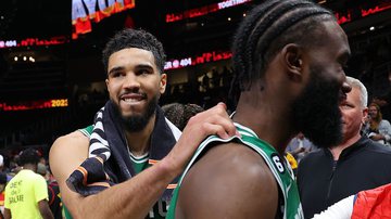 Celtics eliminam os Hawks nos playoffs da NBA - Getty Images