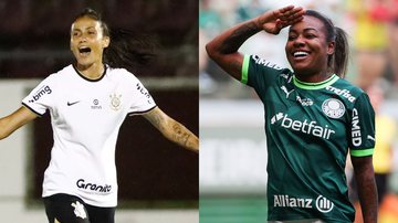 Corinthians x Palmeiras se enfrentam no Brasileirão Feminino - Rodrigo Gazzanel/Agência Corinthians/Fabio Menotti/SE Palmeiras/Flickr