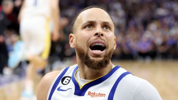 Curry chamou atenção do Warriors após sequência de derrotas no playoff da NBA - GettyImages