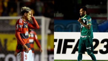 Flamengo e Palmeiras sofreram com as brincadeiras dos rivais - GettyImages