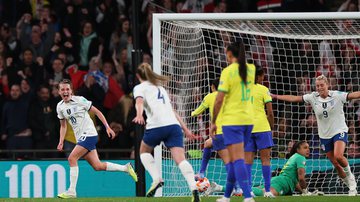 Nos pênaltis, a Inglaterra vence o Brasil e leva a Finalíssima - Getty Images