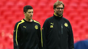 Lewandowski faz revelação sobre Klopp em seus tempos de Dortmund - Getty Images