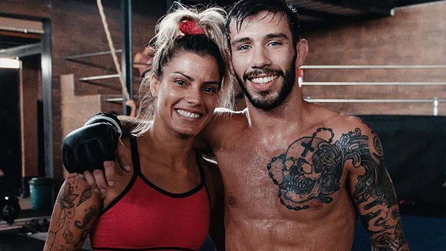 Casal Matheus Nicolau e Luana Pinheiro lutam no UFC - Divulgação