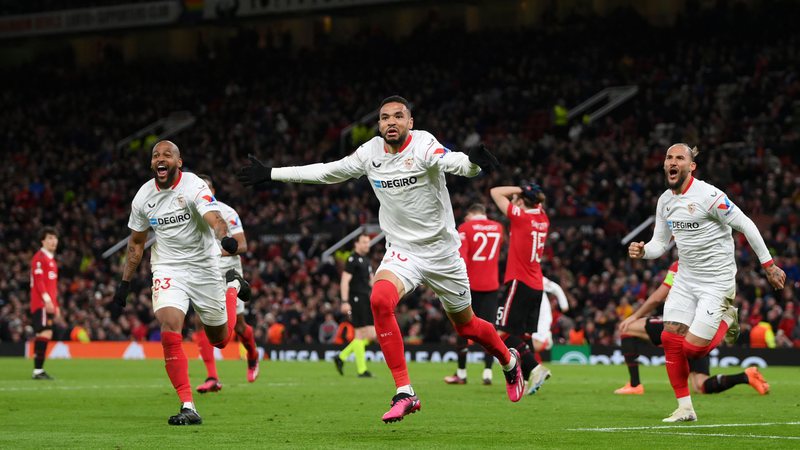Manchester United e Sevilla pela Liga Europa - Getty Images