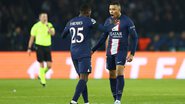 PSG e Lens se enfrentaram pelo Campeonato Francês - GettyImages