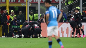 Milan e Napoli pela Champions - Getty Images