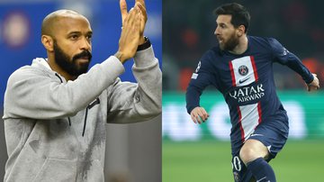 Henry sai em defesa de Messi, do PSG - Getty Images