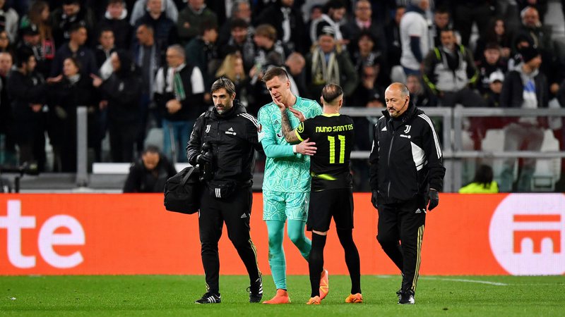 Szczesny é substituído em vitória da Juventus - Getty Images