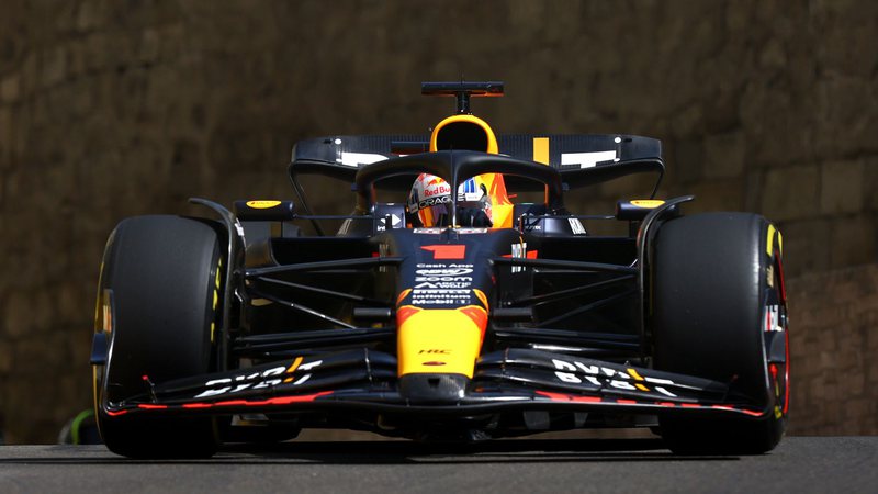 GP do Azerbaijão: Verstappen lidera único treino livre - GettyImages