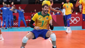 Bruninho tem linda história no voleibol brasileiro e mundial - GettyImages